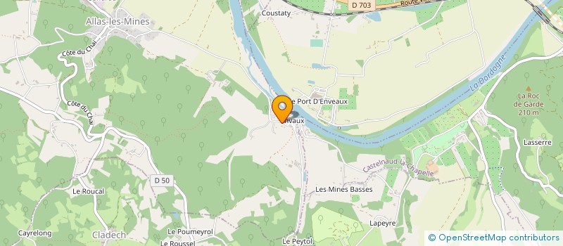 localisation de l'entreprise SODEPRO à SAINT-VINCENT-DE-COSSE