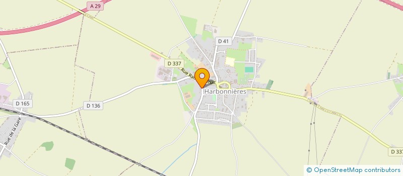 localisation de l'entreprise SODEPRO à HARBONNIERES