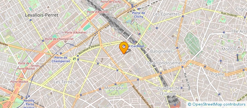 localisation de l'entreprise SODEREBA  PARIS