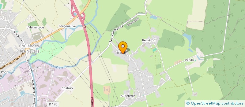 localisation de l'entreprise SODERES  SAINT-ELOI