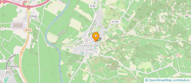 localisation de l'entreprise SODES  SERVIAN