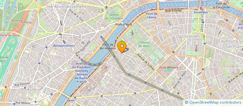 localisation de l'entreprise SODEVIE  PARIS