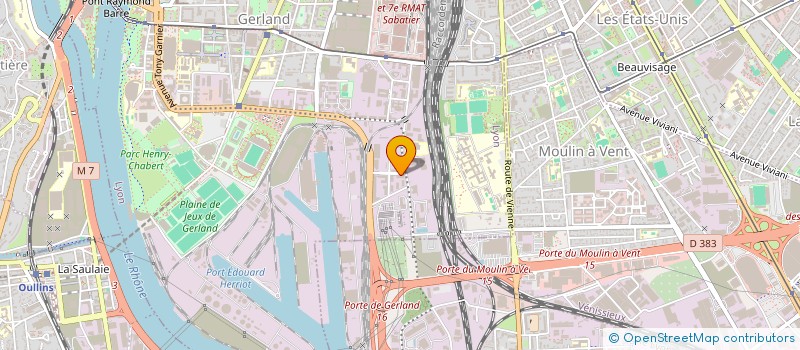 localisation de l'entreprise SODEVIM  LYON