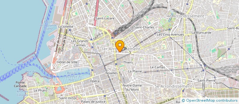localisation de l'entreprise SODEVIP à MARSEILLE 1