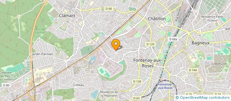 localisation de l'entreprise SODEX à FONTENAY-AUX-ROSES