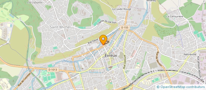 localisation de l'entreprise SODEX  EVREUX