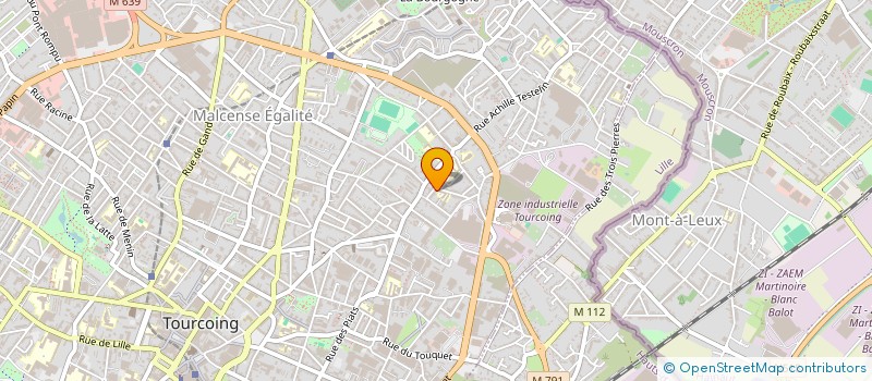 localisation de l'entreprise SODEX DANIEL à TOURCOING