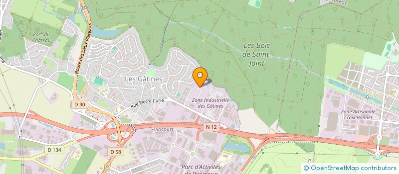 localisation de l'entreprise SODEX DES TRANSPORTS BOUDET à PLAISIR