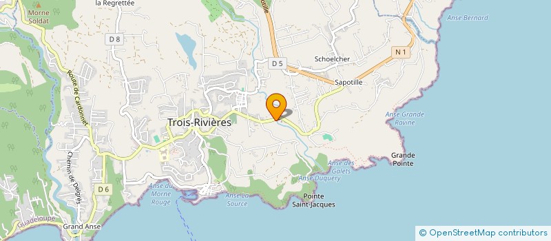 localisation de l'entreprise SODEX GOSIER à LE GOSIER