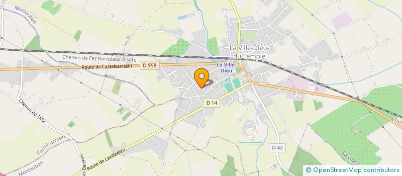localisation de l'entreprise SODEX LES COULANDRIERES à MONTBETON