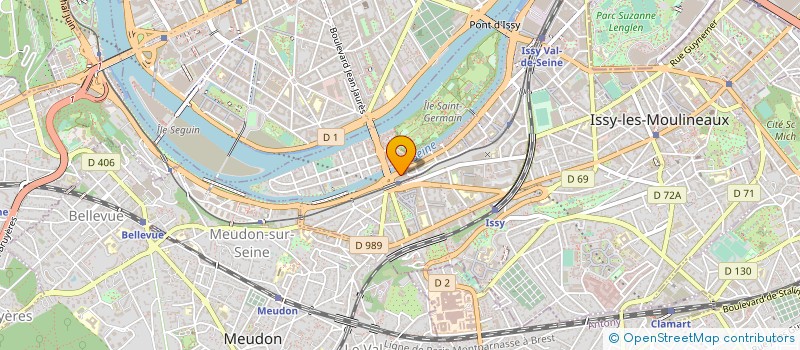 localisation de l'entreprise SODEXO ASSET MANAGEMENT 4 à ISSY-LES-MOULINEAUX