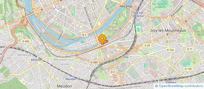 localisation de l'entreprise SODEXO VENTURES FRANCE à ISSY-LES-MOULINEAUX