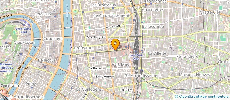 localisation de l'entreprise SODEXTOUR  LYON