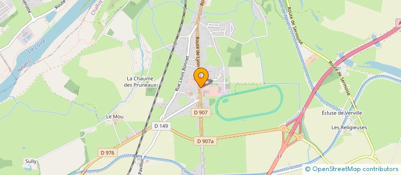 localisation de l'entreprise SODI  SERMOISE-SUR-LOIRE