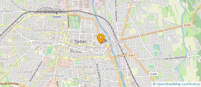 localisation de l'entreprise SODI-NOUVEAUX-LOISIRS à TARBES
