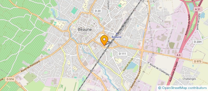localisation de l'entreprise SODI-RESTO à BEAUNE