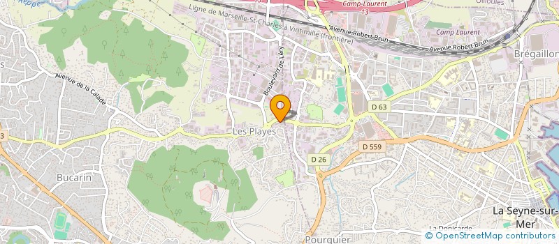 localisation de l'entreprise SODI83 à SIX-FOURS-LES-PLAGES