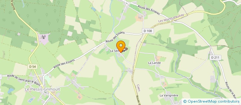 localisation de l'entreprise SODIA'OUEST à SOULEUVRE EN BOCAGE