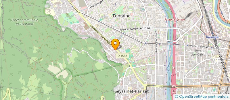 localisation de l'entreprise SODIAC à FONTAINE