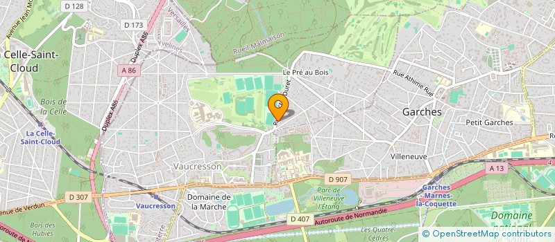 localisation de l'entreprise SODIACLO à VAUCRESSON
