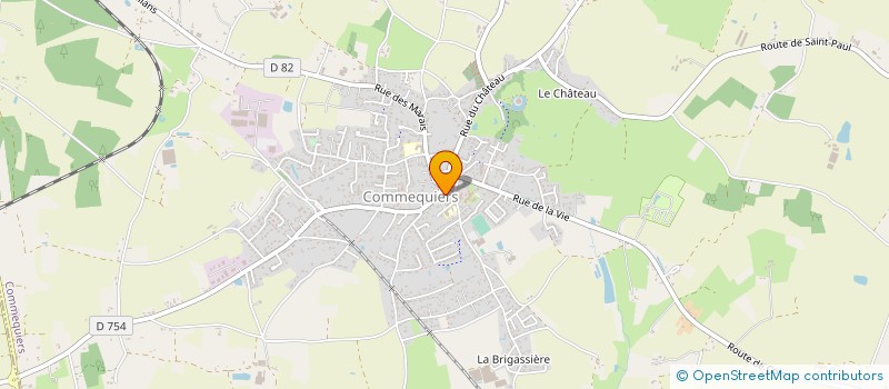 localisation de l'entreprise SODIAL à COMMEQUIERS