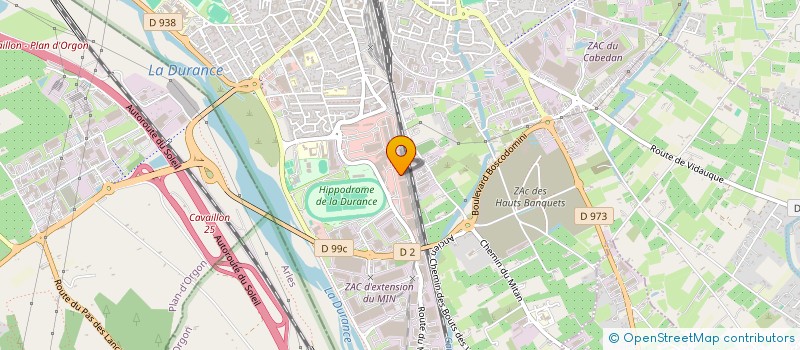 localisation de l'entreprise SODIALPA LA FRUITIERE  CAVAILLON