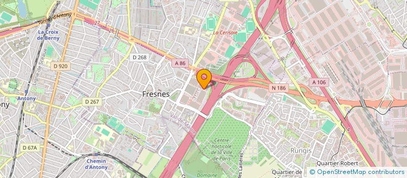 localisation de l'entreprise SODIAM à FRESNES
