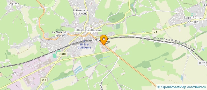 localisation de l'entreprise SODIAM SOC DISTR ALPES MANCELL à SAINT-REMY-DE-SILLE