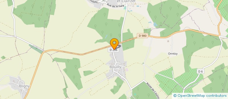 localisation de l'entreprise SODIB à BOUILLY