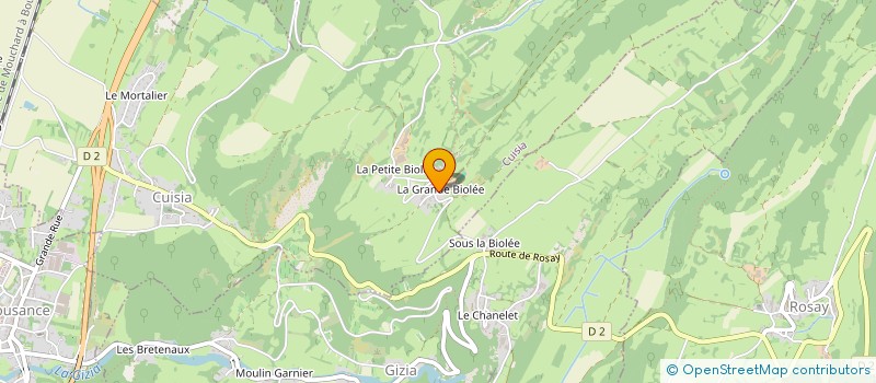 localisation de l'entreprise SODIBEL à CUISIA