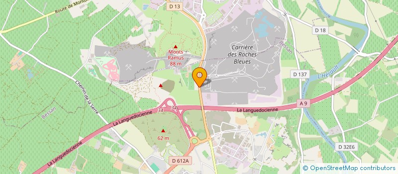 localisation de l'entreprise SODIBES à BESSAN