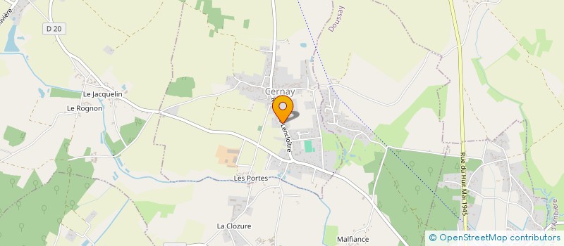 localisation de l'entreprise SODIBES  SAINT GENEST D'AMBIERE