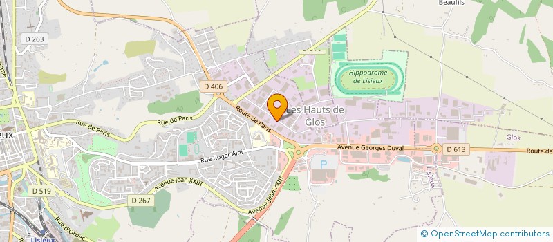 localisation de l'entreprise SODIBO S.N. à HERMIVAL-LES-VAUX