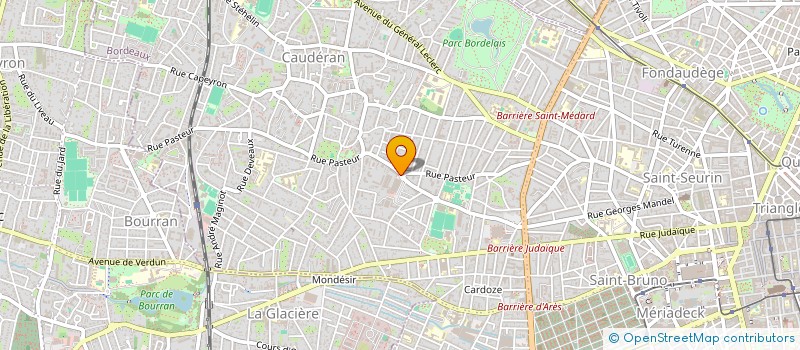 localisation de l'entreprise SODIBOR à BORDEAUX