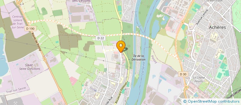 localisation de l'entreprise SODICA CARRIERES à CARRIERES-SOUS-POISSY