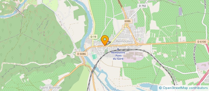 localisation de l'entreprise SODICHA SARL à REMOULINS
