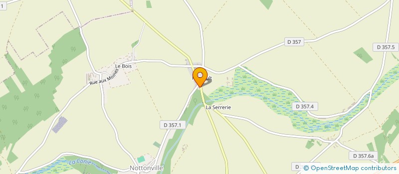 localisation de l'entreprise SODICLAIR à NOTTONVILLE