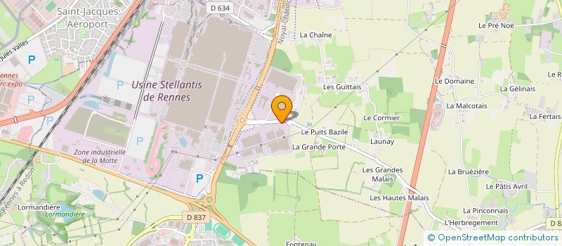 localisation de l'entreprise SODICO à NOYAL-CHATILLON-SUR-SEICHE