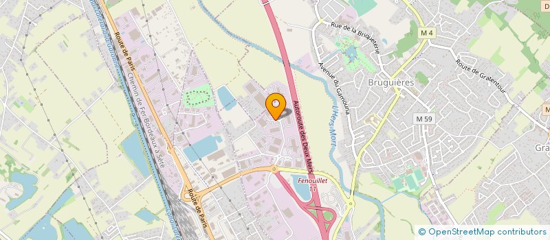 localisation de l'entreprise SODICOB  BRUGUIERES