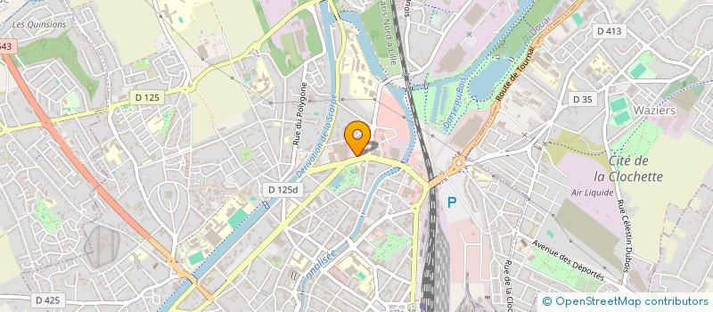 localisation de l'entreprise SODIDOUAI à DOUAI