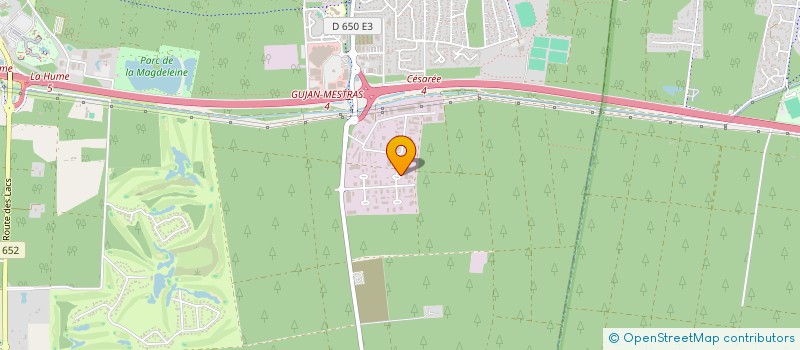 localisation de l'entreprise SODIEM à GUJAN-MESTRAS