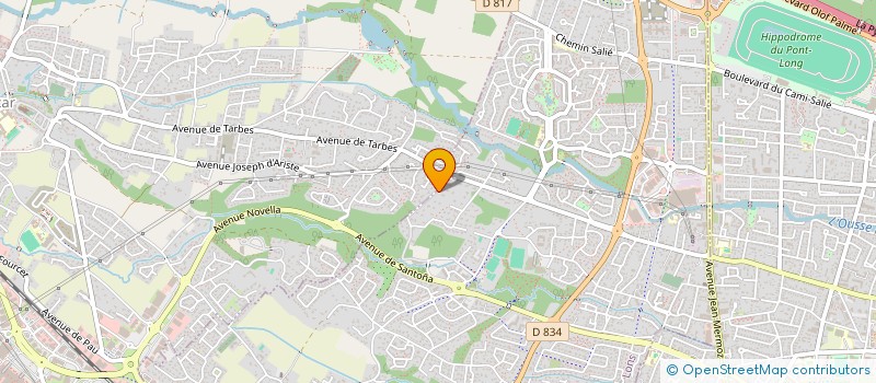 localisation de l'entreprise SODIEMA à LONS