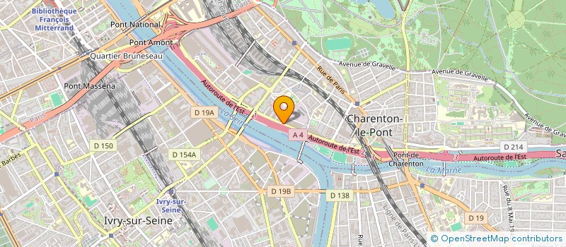 localisation de l'entreprise SODIEPIE à CHARENTON-LE-PONT