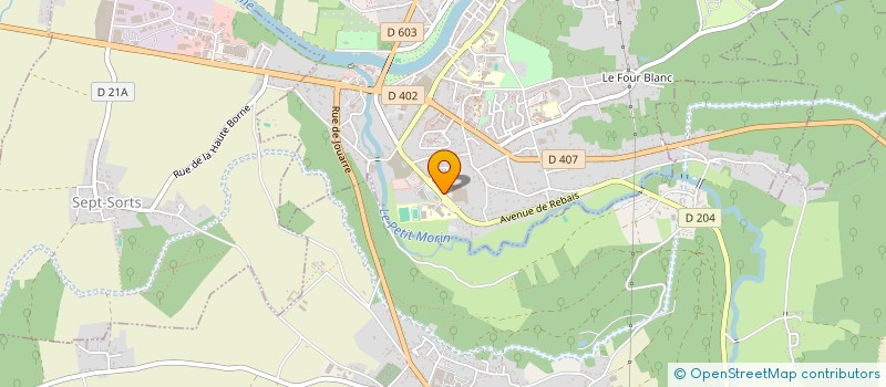 localisation de l'entreprise SODIFER à LA FERTE-SOUS-JOUARRE