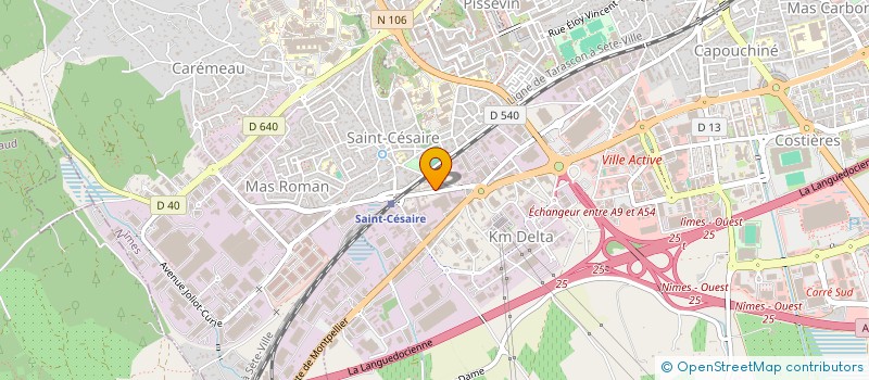 localisation de l'entreprise SODIFI à NIMES