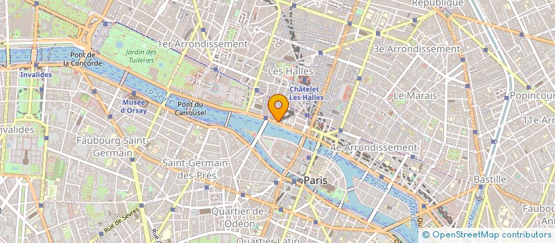 localisation de l'entreprise SODIFLEX à PARIS
