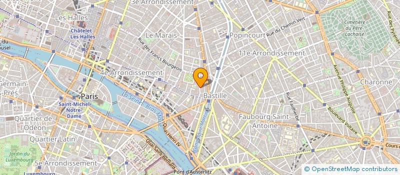 localisation de l'entreprise SODIFRA  PARIS