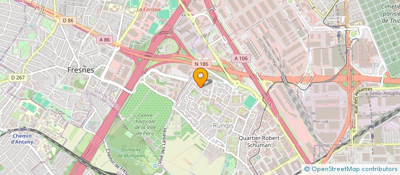 localisation de l'entreprise SODIFRAIS à RUNGIS