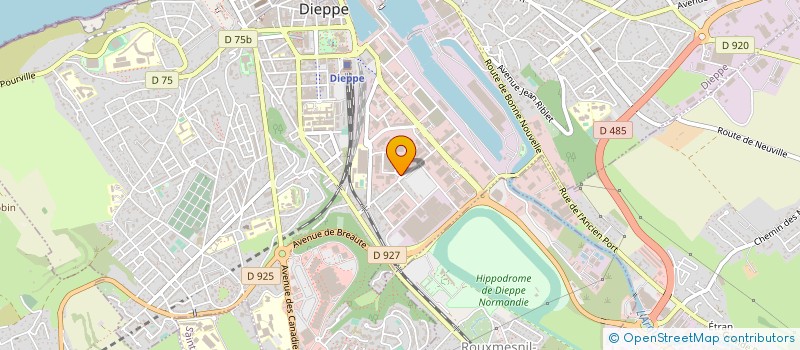 localisation de l'entreprise SODIFROID STE DIEPPOISE DE FROID à DIEPPE