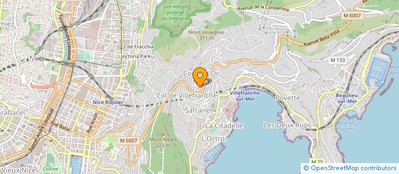 localisation de l'entreprise SODIGEM à VILLEFRANCHE-SUR-MER
